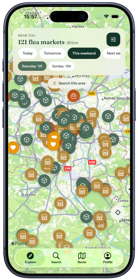 Interactive map